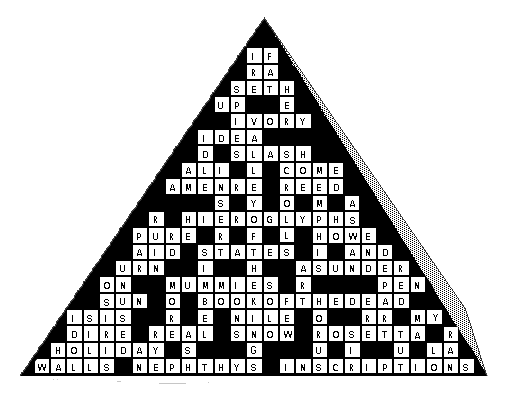 Pyramid Crossword Puzzle Answers requires graphical web browswer